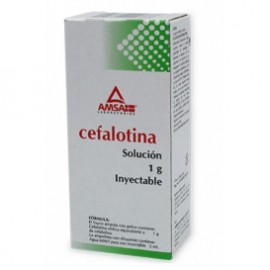 CEFALOTINA 1 FA 1G/5 ML