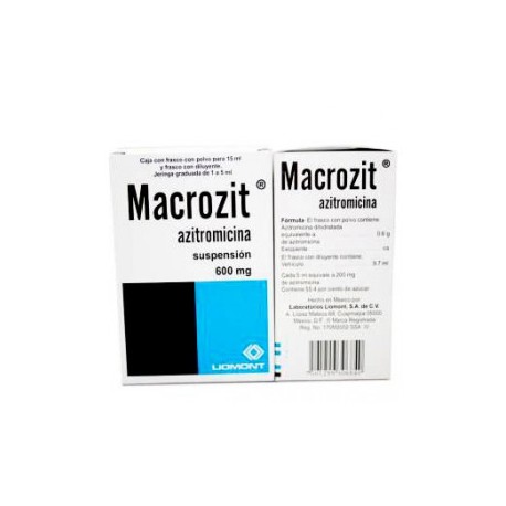 (A) MACROZIT 600MG SUSP 15ML