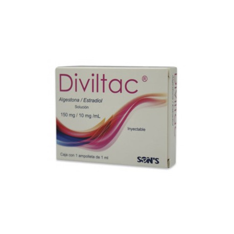 DIVILTAC 1 FA 150/10MG/1 ML