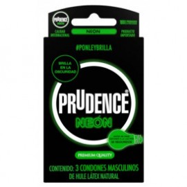 PRUDENCE NEON 1 CAJA 3 PZAS