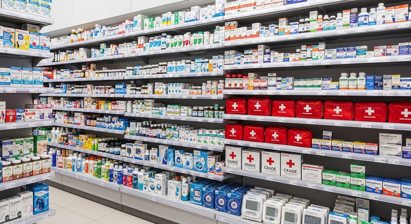 Farmacia en línea con surtido completo